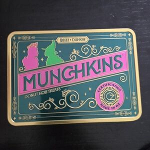 Wicked & Dunkin Munchkins Tin Box